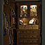 Traditional Upright Display Cabinet